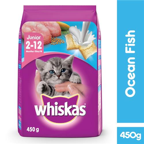 WHISKAS OCEAN FISH JUNIOR 480g